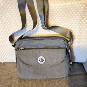 Bagallini sterling silver calais Crossbody purse